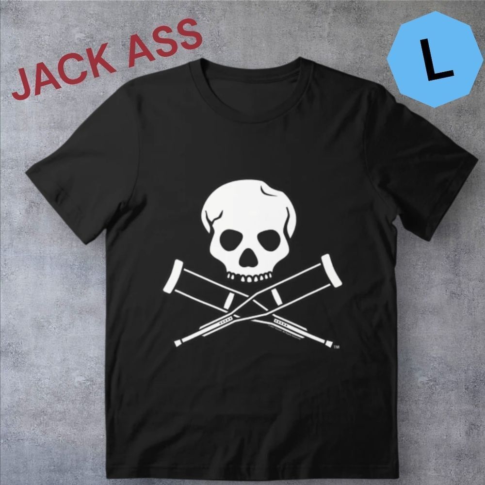 JACK ASS FOREVER TSHIRT SIZE LARGE UNISEX